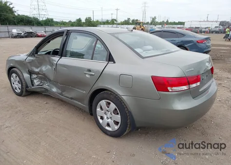 2008 Hyundai Sonata Gls из США, поврежденный, VIN 5NPET46C08H351270